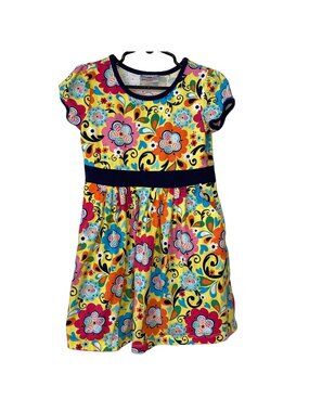 Colorful Hanna Andersson Floral Dress For Girls Size 110 US Size 5